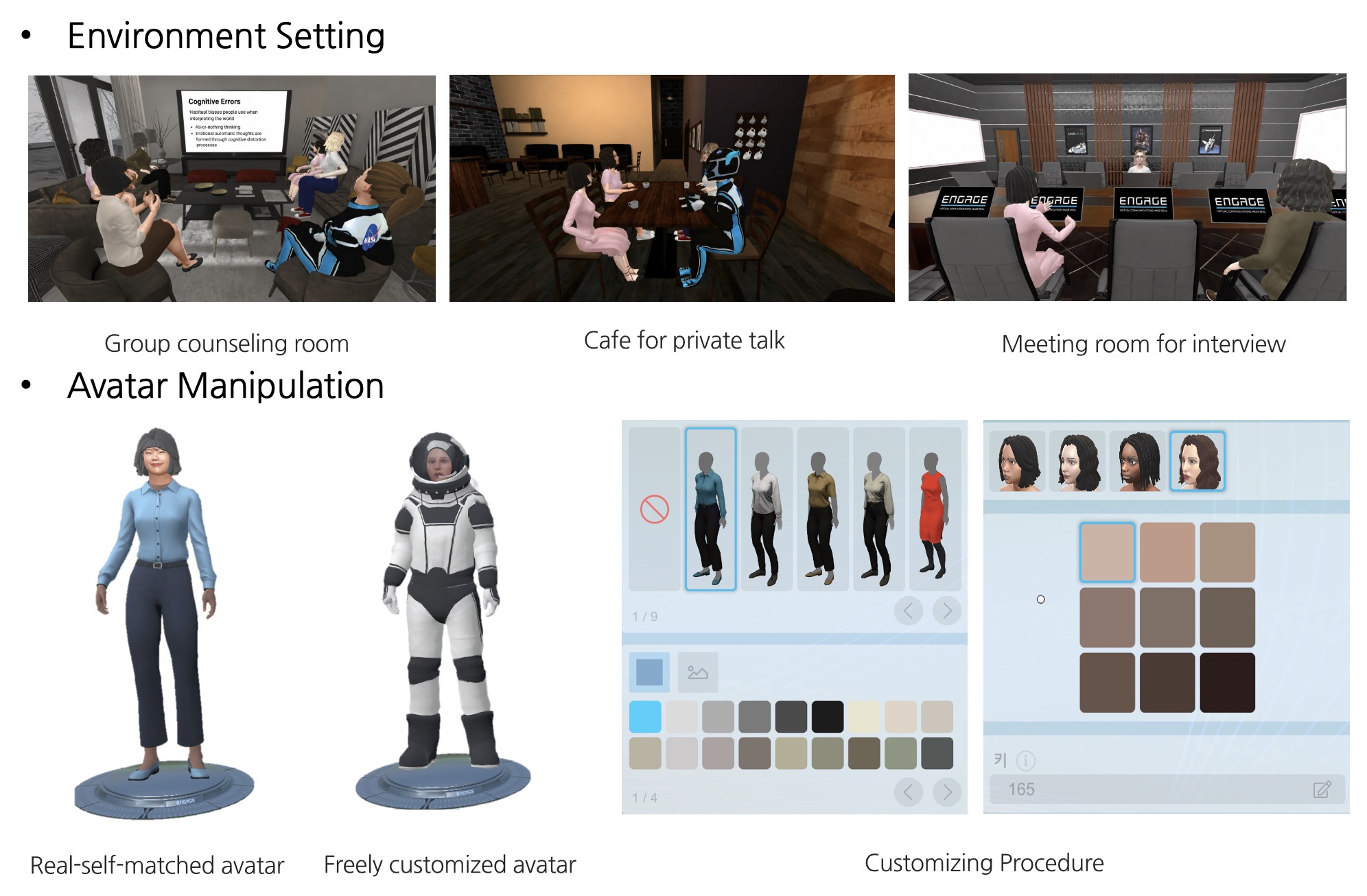 VR-assisted group CBT program for social anxiety